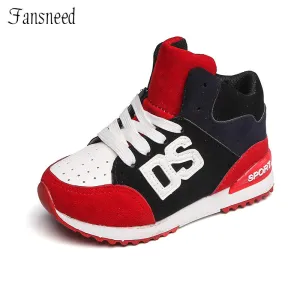 2017 Hot-selling  sport shoes running shoes boys child spring girls children shoes pedal sneakers