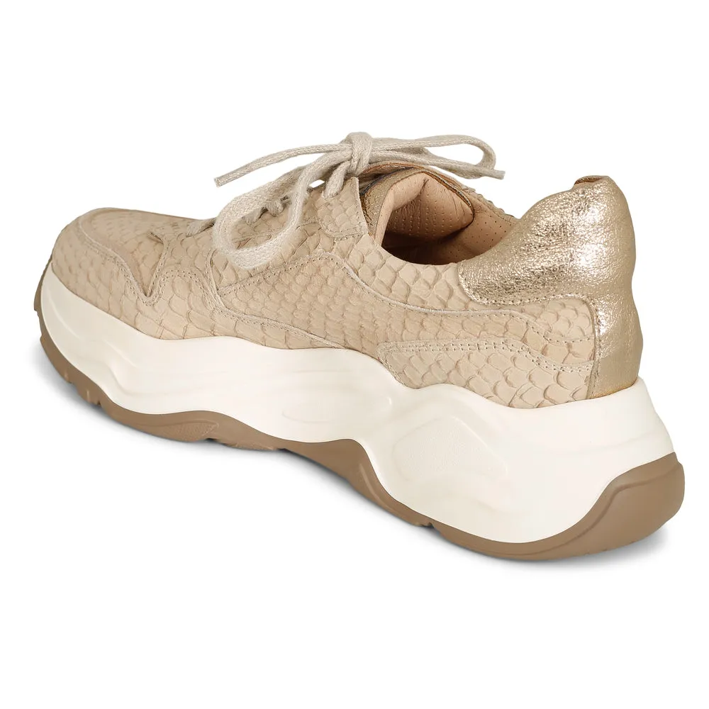 6580C2 Ladies Sneaker - Nabuk Beige