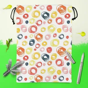 Abstract Doodle D2 Reusable Sack Bag | Bag for Gym, Storage, Vegetable & Travel