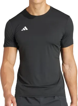 adidas Adizero Essentials Short Sleeve Mens Running Top - Black