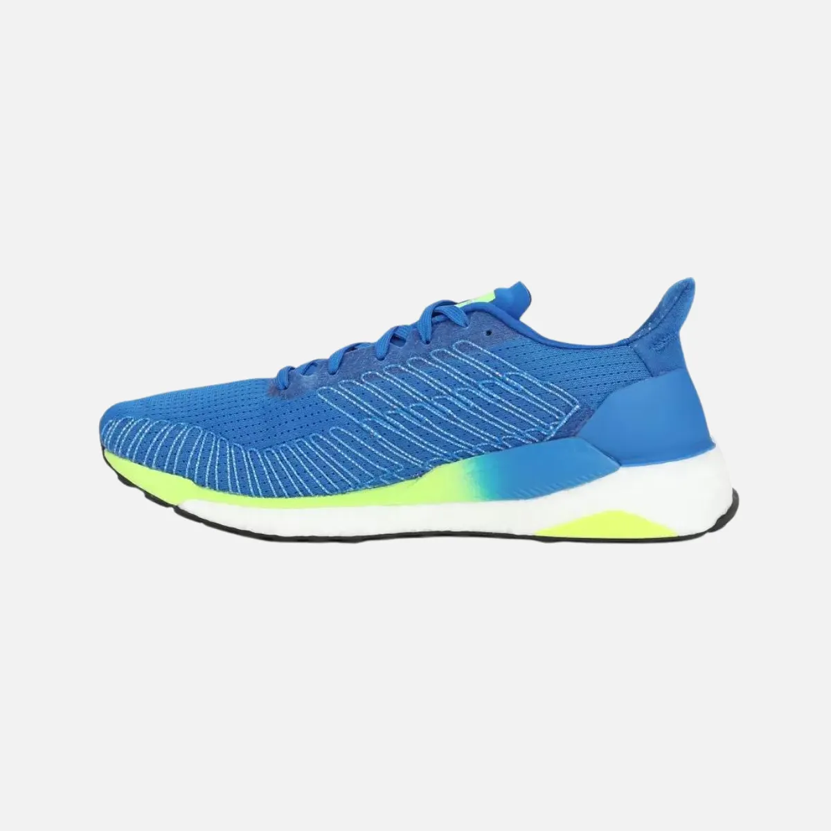 Adidas Men Solar Boost 19 Men's  Running Shoes -Glory Blue/White/Green