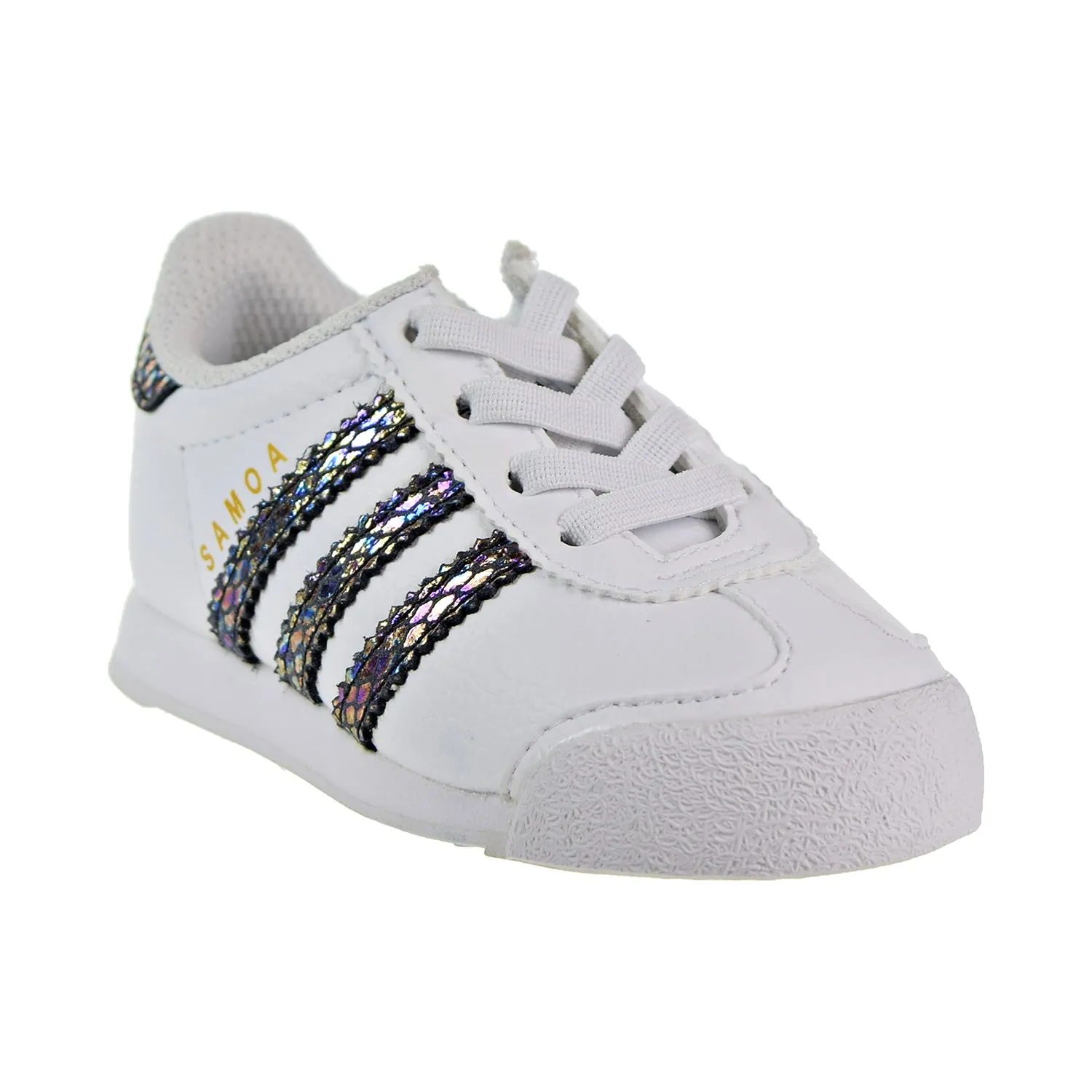 Adidas Samoa Snake Toddlers Shoes Footwear White/Footwear White/ Core Black