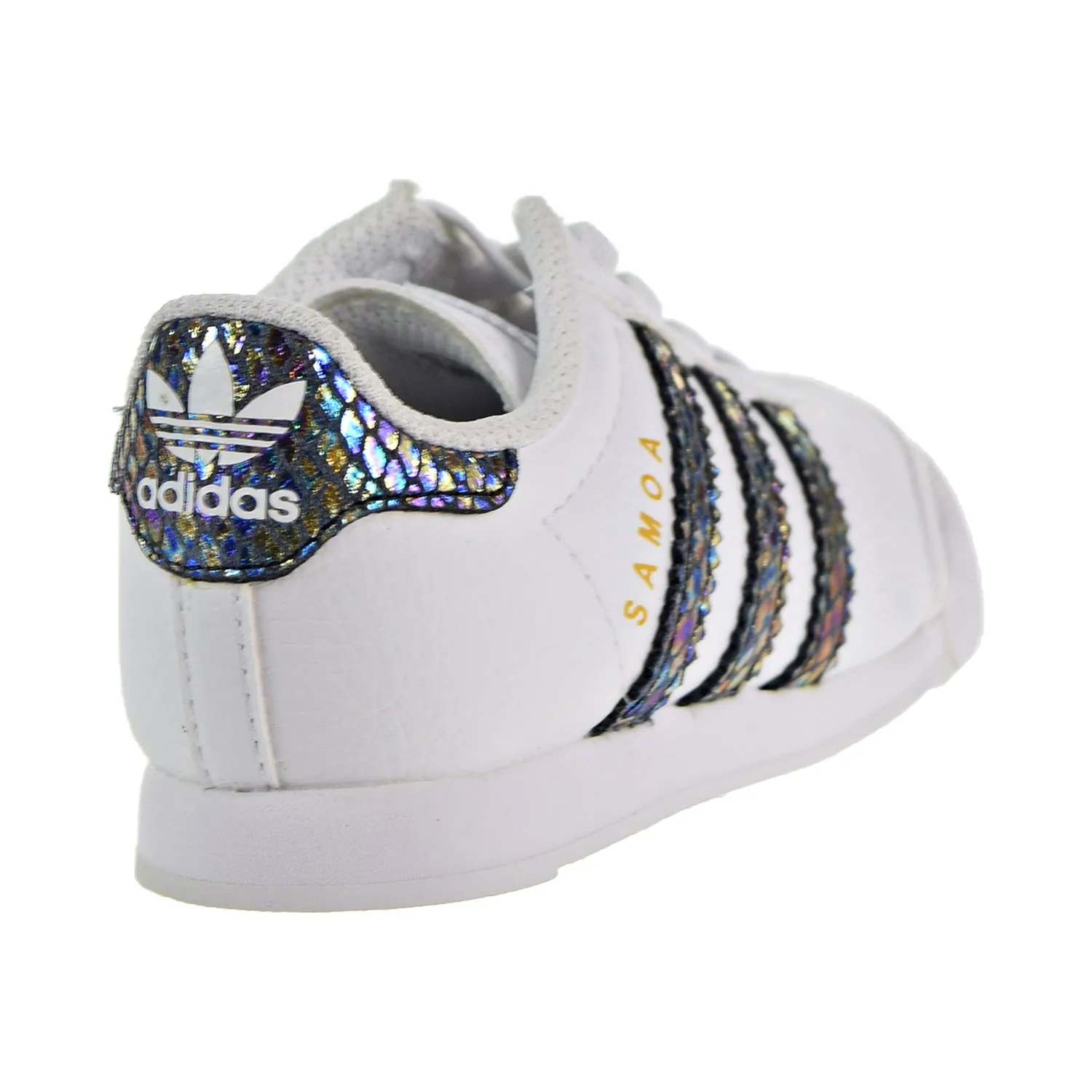 Adidas Samoa Snake Toddlers Shoes Footwear White/Footwear White/ Core Black