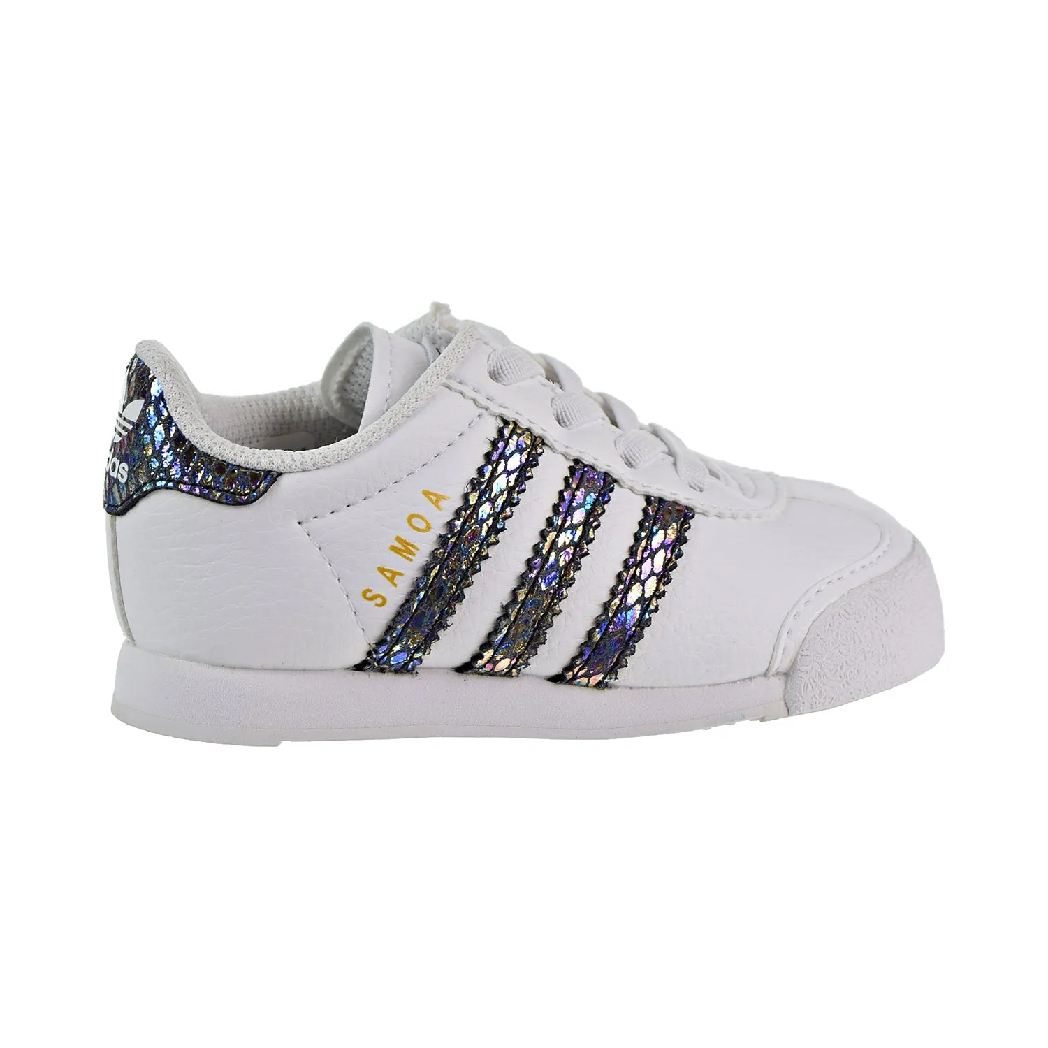 Adidas Samoa Snake Toddlers Shoes Footwear White/Footwear White/ Core Black