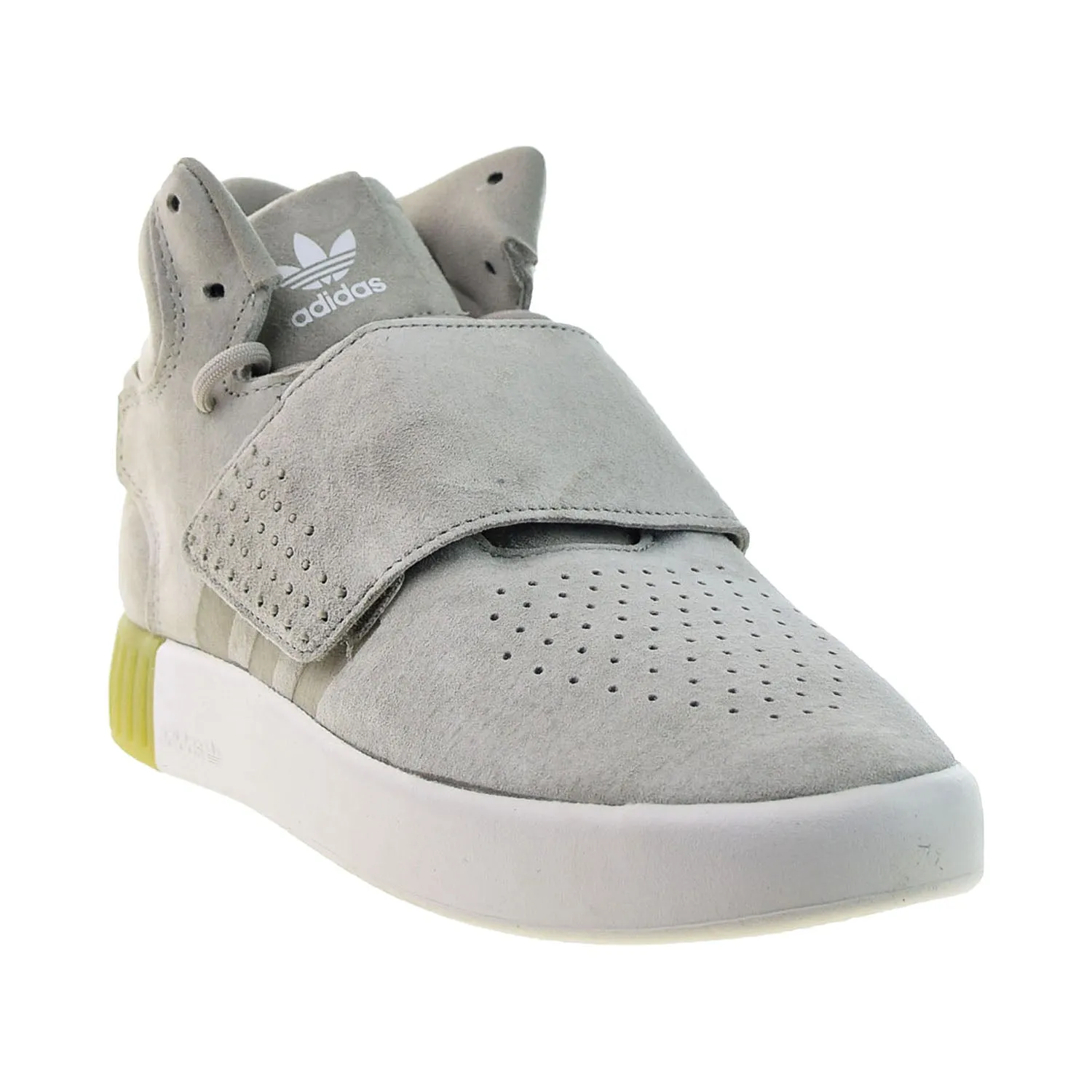 Adidas Tubular Invader Strap J Big Kids' Shoes Sesame-Vintage White