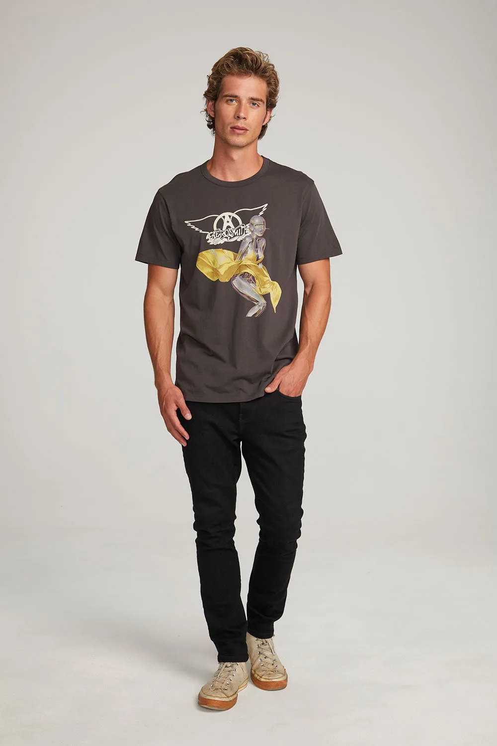 Aerosmith Just Push Play Mens Tee