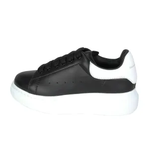 Alexander McQueen Oversized Molly Kids Black White