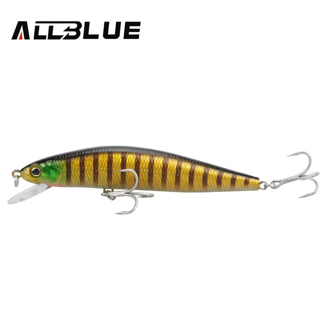 ALLBLUE Brand Fishing Lures 27.5g/125mm 6Colors Short Lips Minnow Wobblers Big Game Fake Lure Bait Isca Artificial Owner Hooks