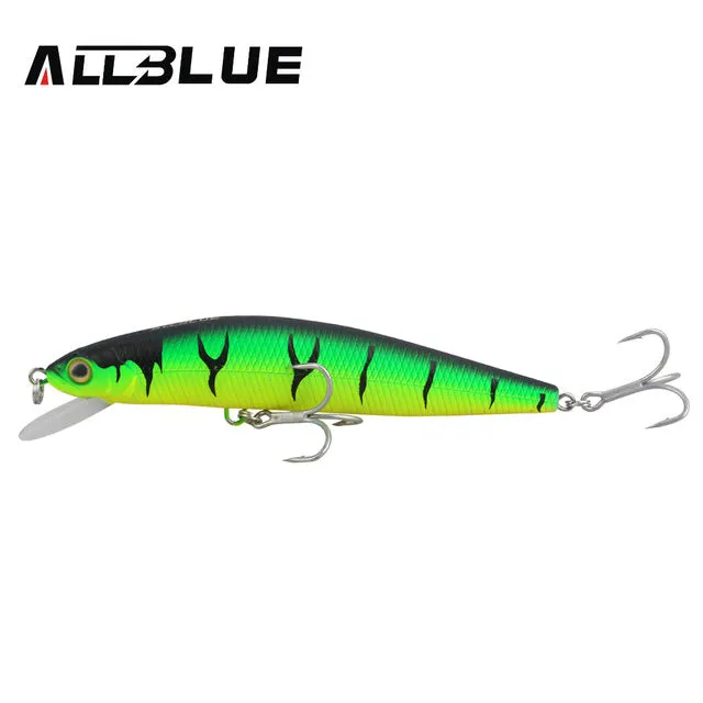 ALLBLUE Brand Fishing Lures 27.5g/125mm 6Colors Short Lips Minnow Wobblers Big Game Fake Lure Bait Isca Artificial Owner Hooks