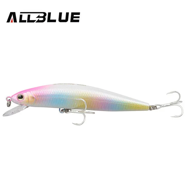 ALLBLUE Brand Fishing Lures 27.5g/125mm 6Colors Short Lips Minnow Wobblers Big Game Fake Lure Bait Isca Artificial Owner Hooks