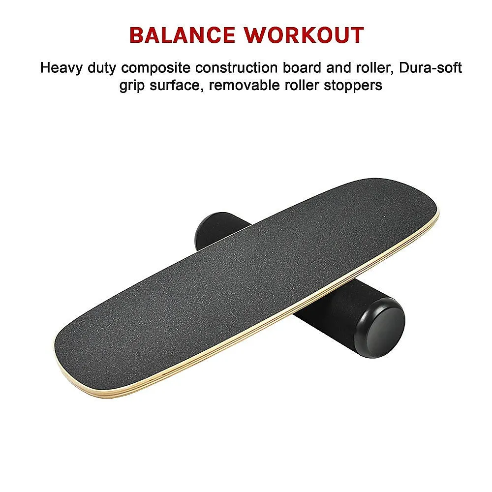 Balance Board Trainer with Stopper Wobble Roller