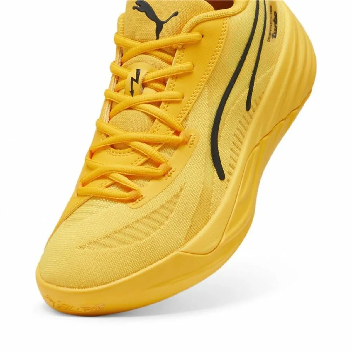 Basketball Shoes for Adults Puma All Pro NITRO Porsche Yellow