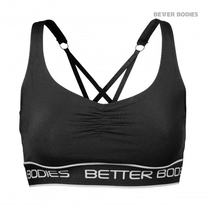 Better Bodies Athlete Short Top - Black