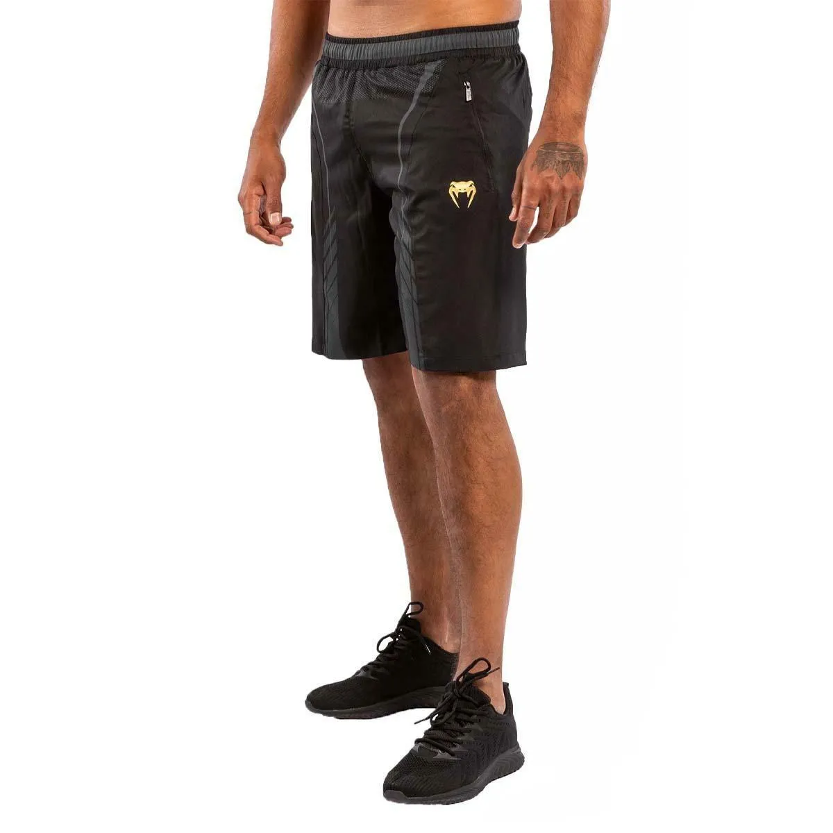 Black-Gold Venum Athletics Training Shorts