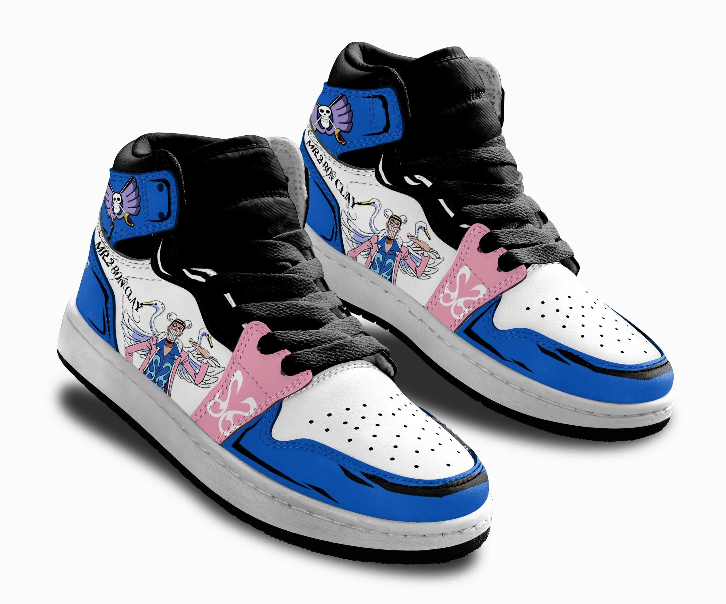 Bon Clay Kids Sneakers Bentham Custom Anime OP Shoes For Kids