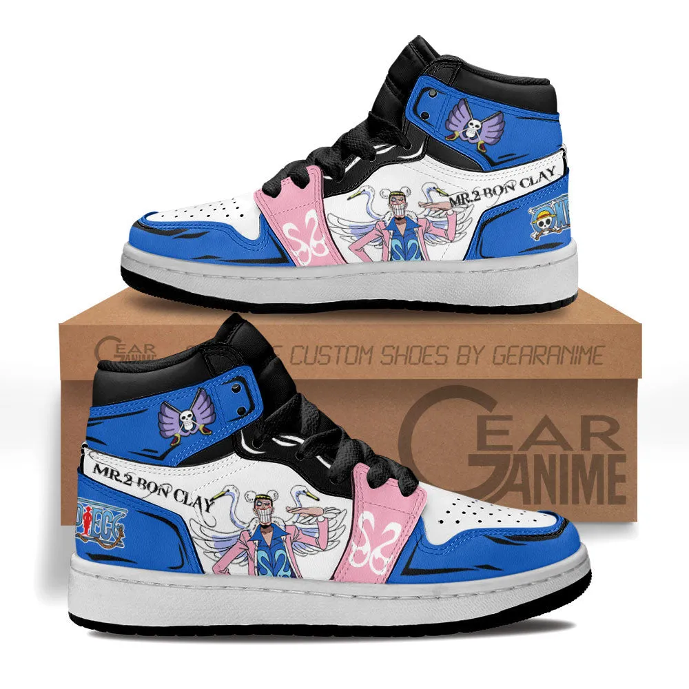 Bon Clay Kids Sneakers Bentham Custom Anime OP Shoes For Kids