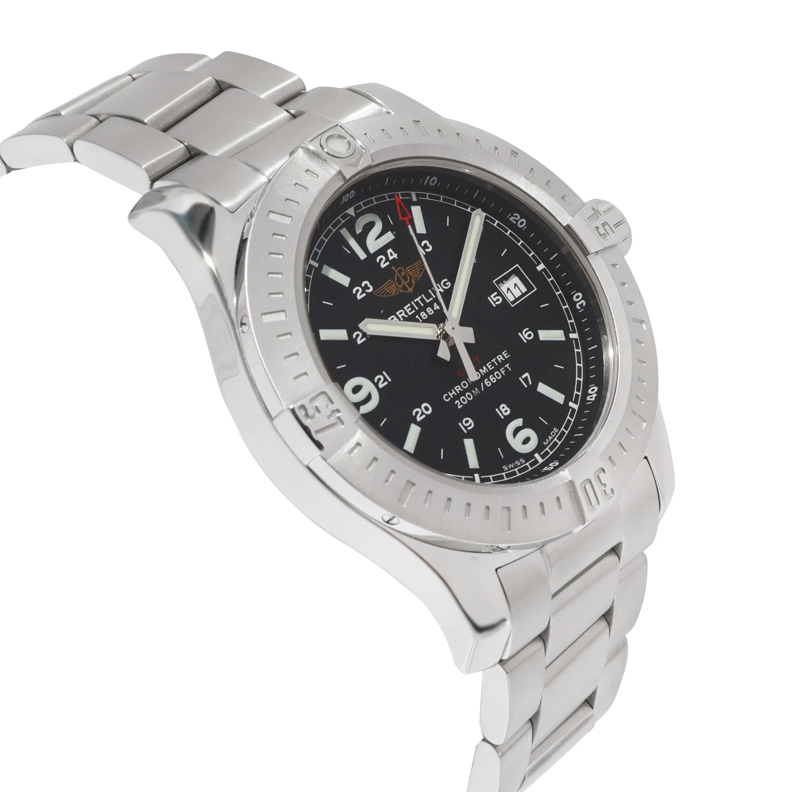 Breitling Colt A7438811.BD45 Mens Watch in  Stainless Steel