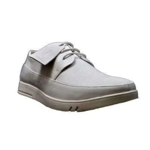 British Walkers Westminster Bally Style Men's White Leather and Suede Low Top Sneakers