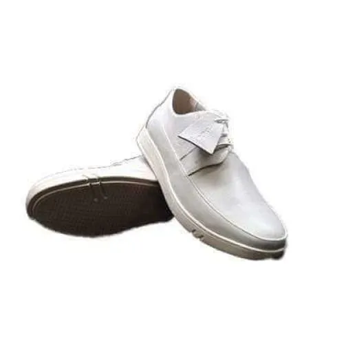 British Walkers Westminster Bally Style Men's White Leather and Suede Low Top Sneakers