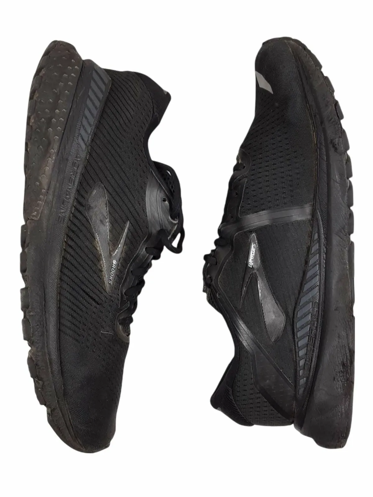 Brooks Adrenaline GTS 20 Triple Black Running Shoes Men's (Size: 12) 1103071D040