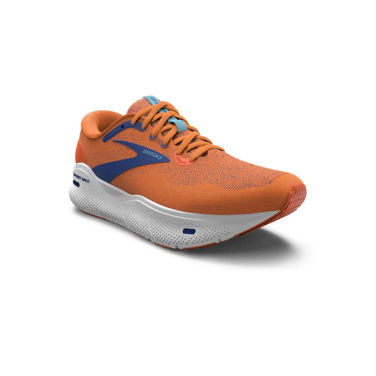 Brooks Ghost Max Orange Blue SS24 Shoes