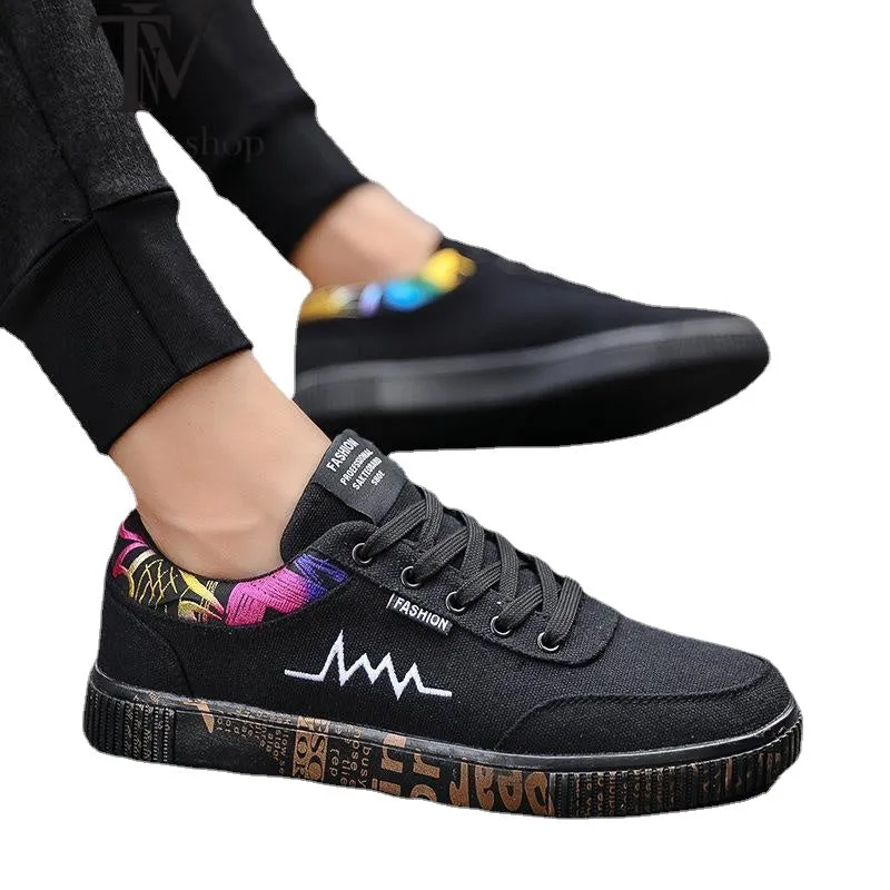 casual canvas shoes men's shoes casual men's shoes