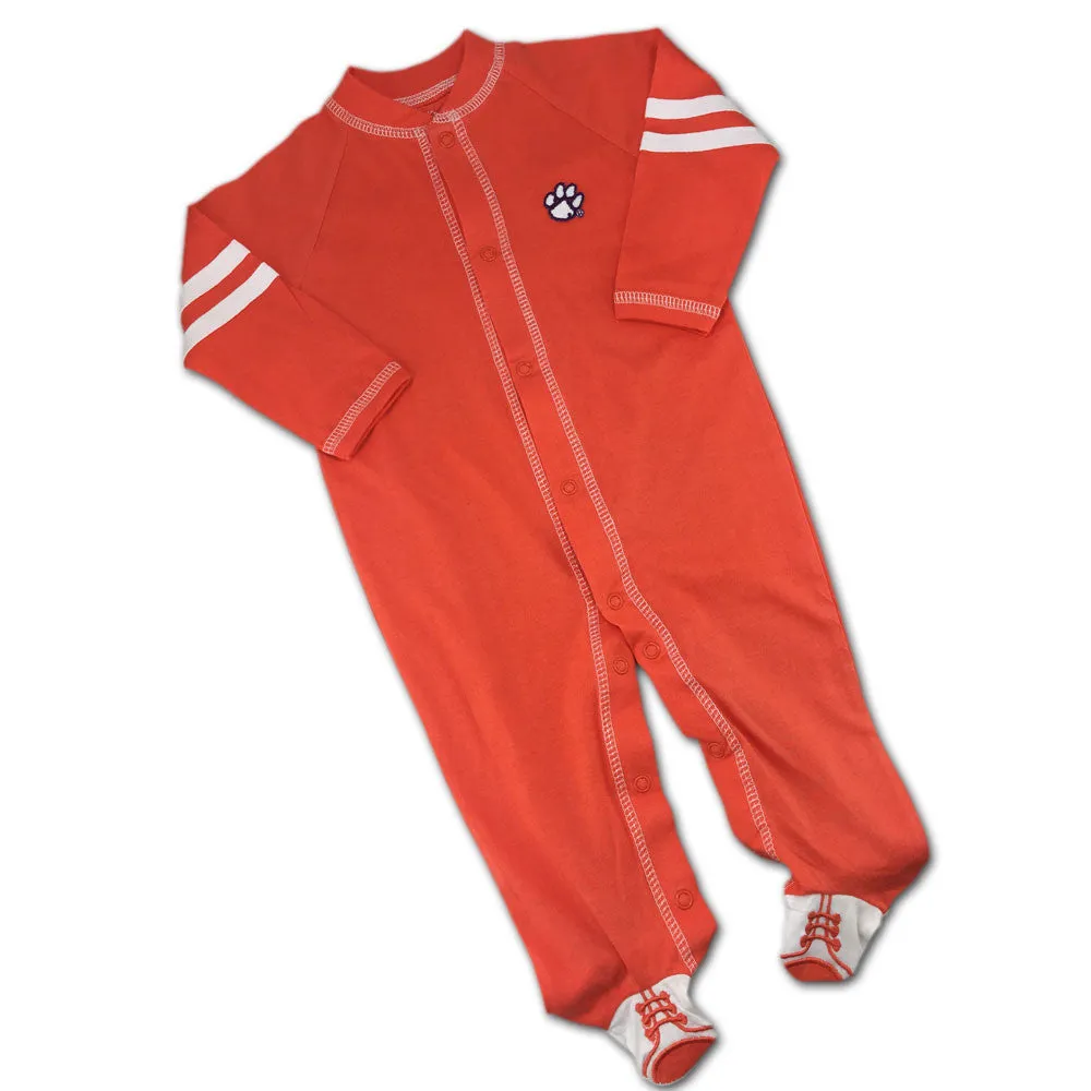 Clemson Sports Shoe Baby Sleeper