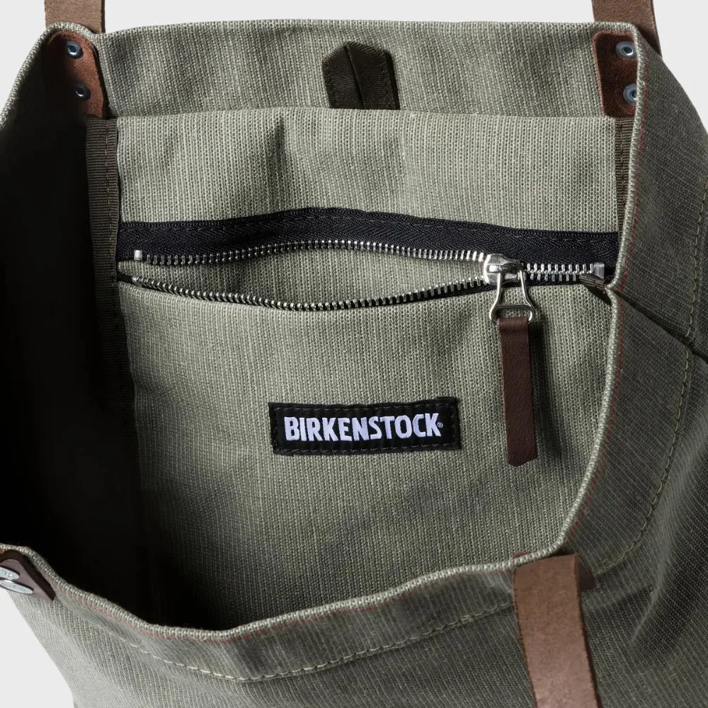 Cologne Bag Canvas Large in Olive Green