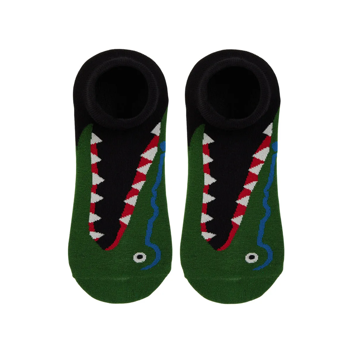 Crocodile Printed Ankle Socks