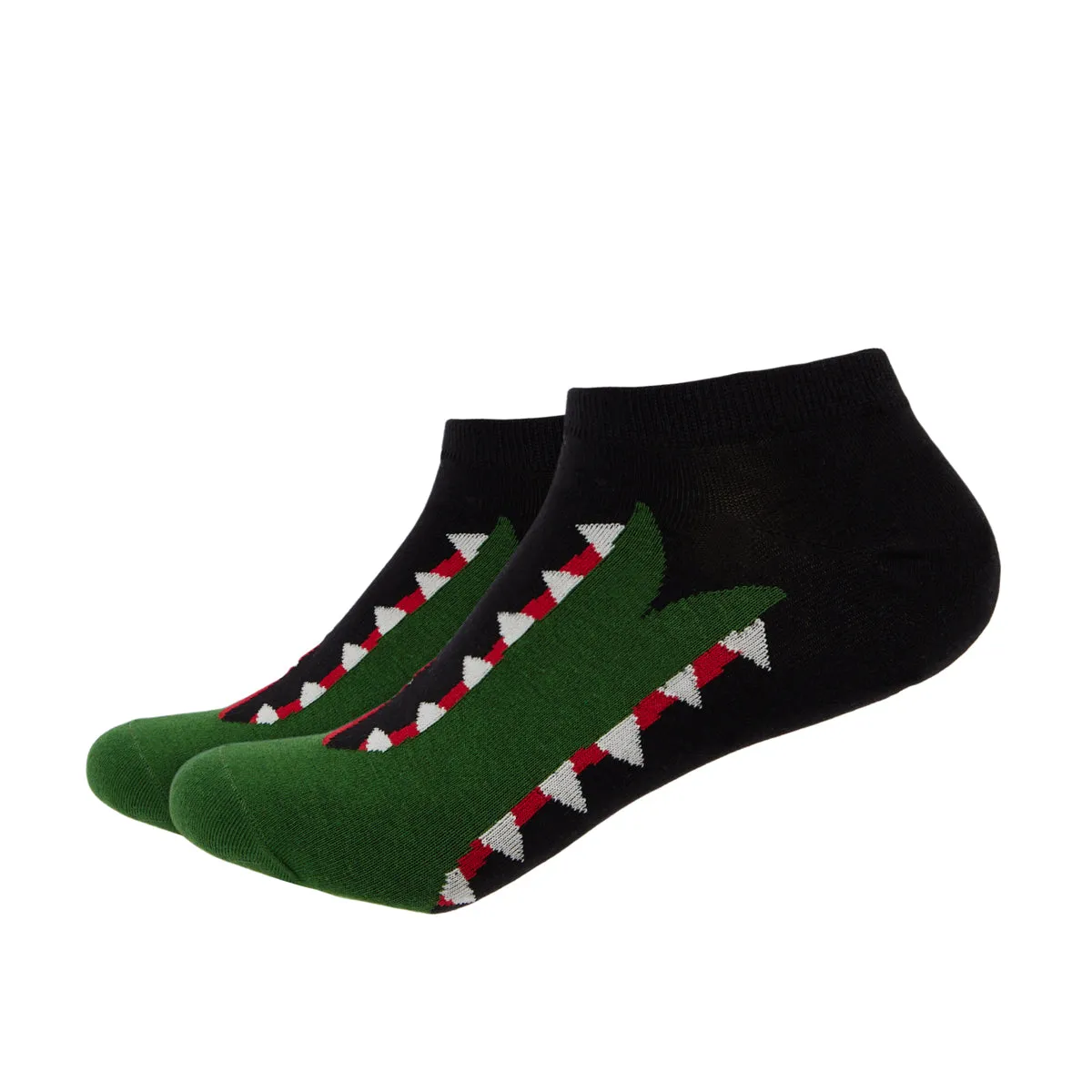 Crocodile Printed Ankle Socks