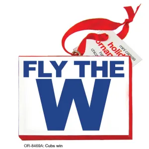 Cubs Win, Ornament (OR-8469A)