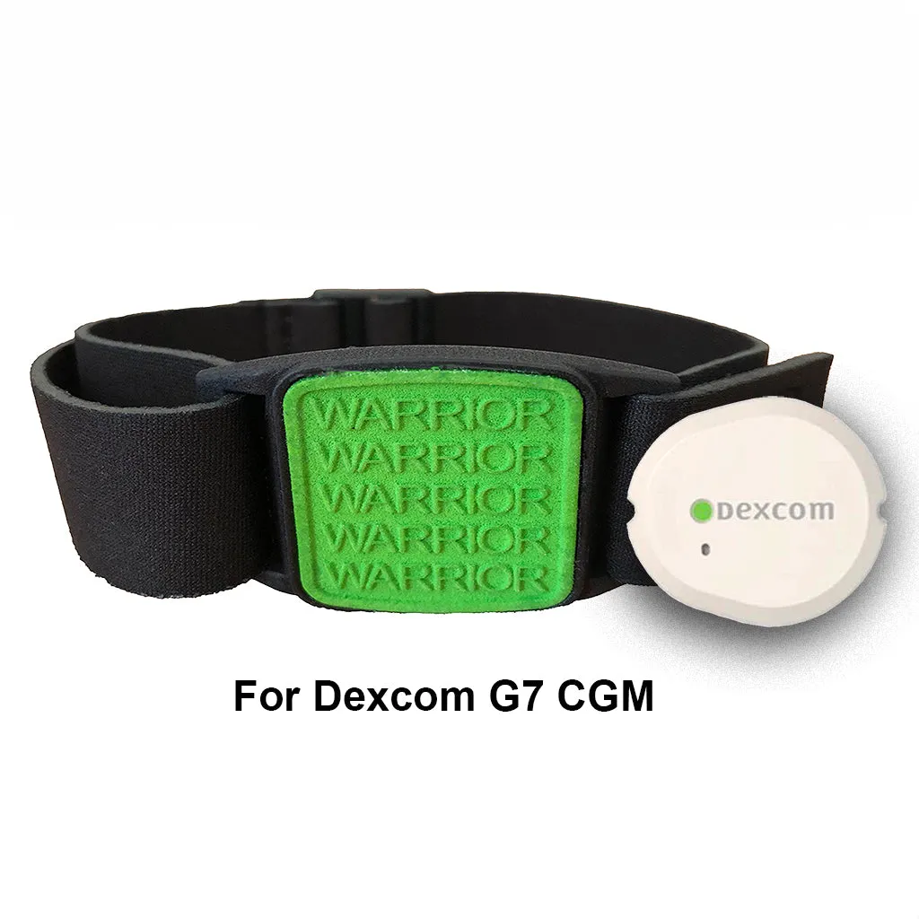 Dexcom G7 CGM Sports & Swim Armband Cover - Green Warrior Dexband