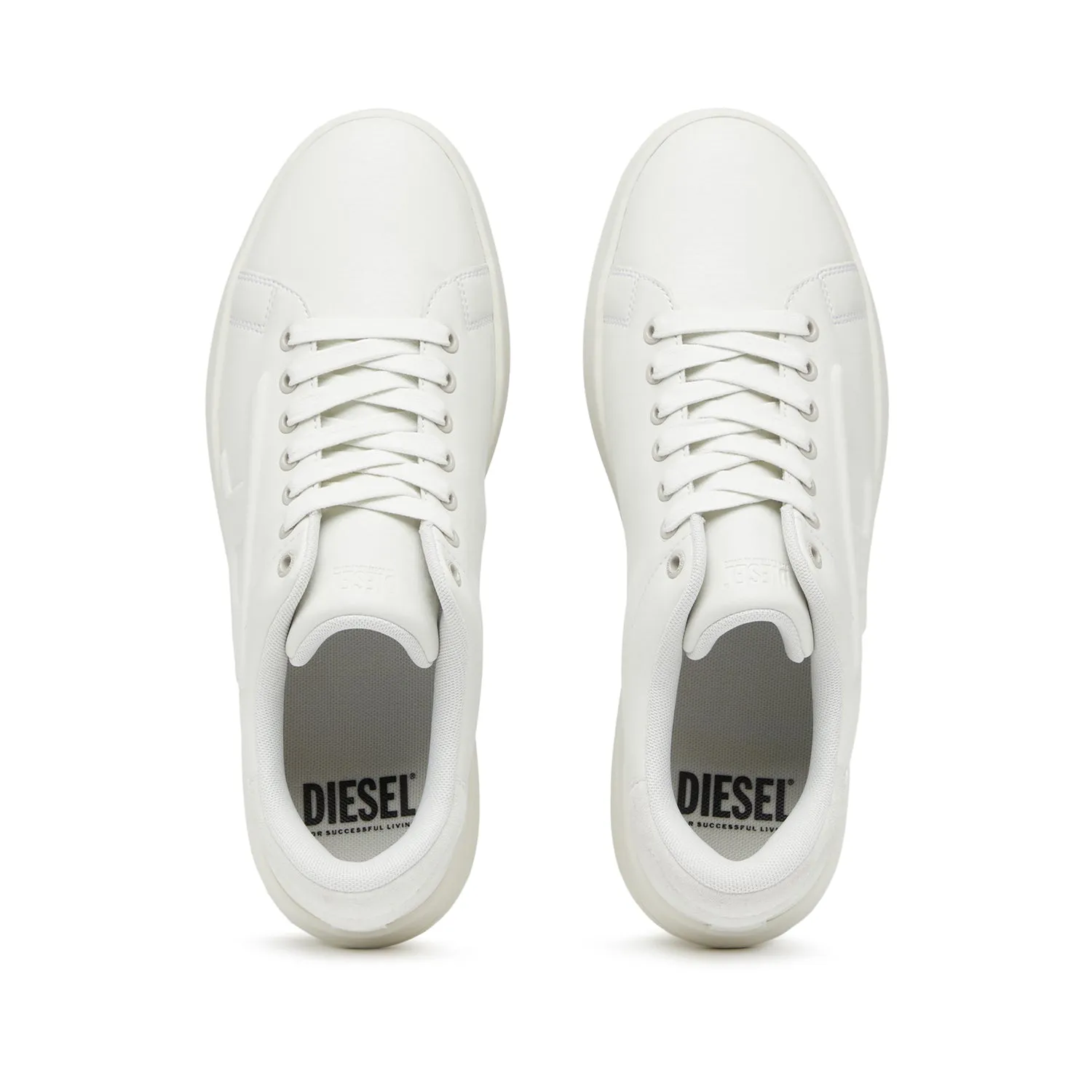 Diesel Men's S-Athene Low Sneakers in White