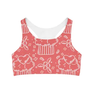 Doodle Pancake - Inovax Seamless Sports Bra