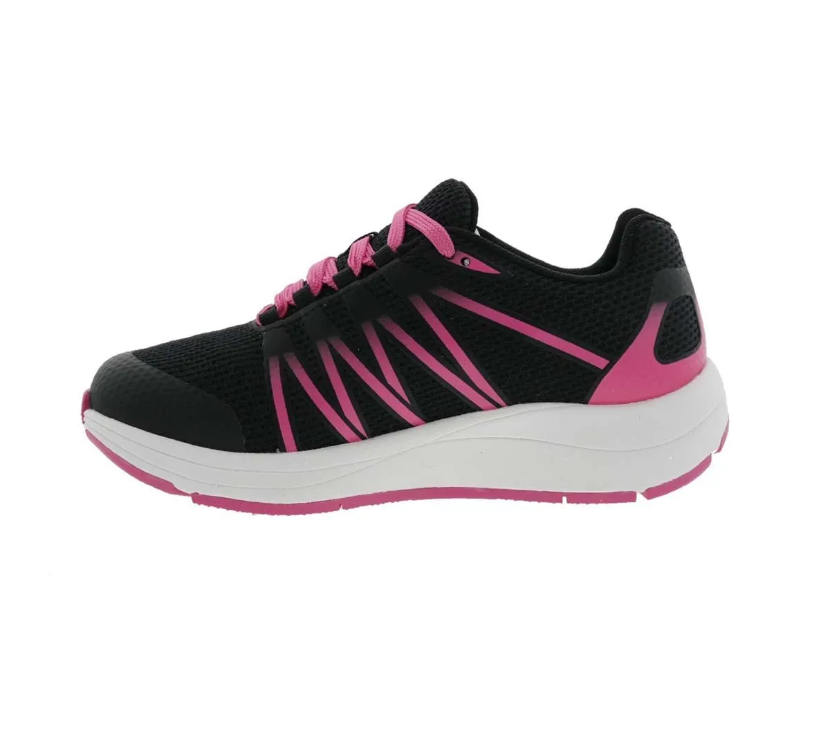 Drew Balance Women's Sneaker In Black/Pink Combo