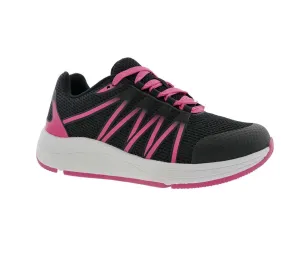 Drew Balance Women's Sneaker In Black/Pink Combo