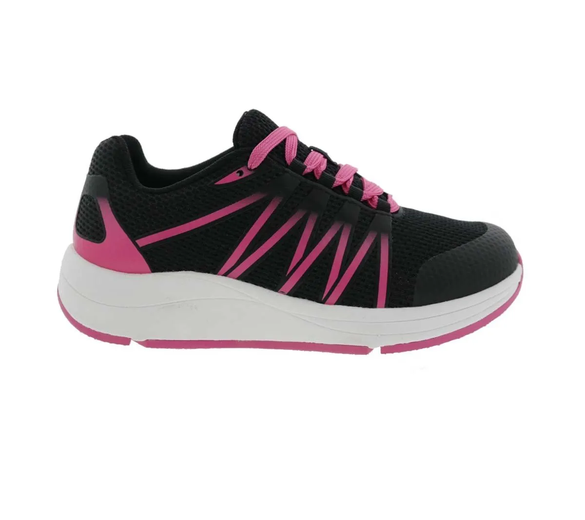 Drew Balance Women's Sneaker In Black/Pink Combo