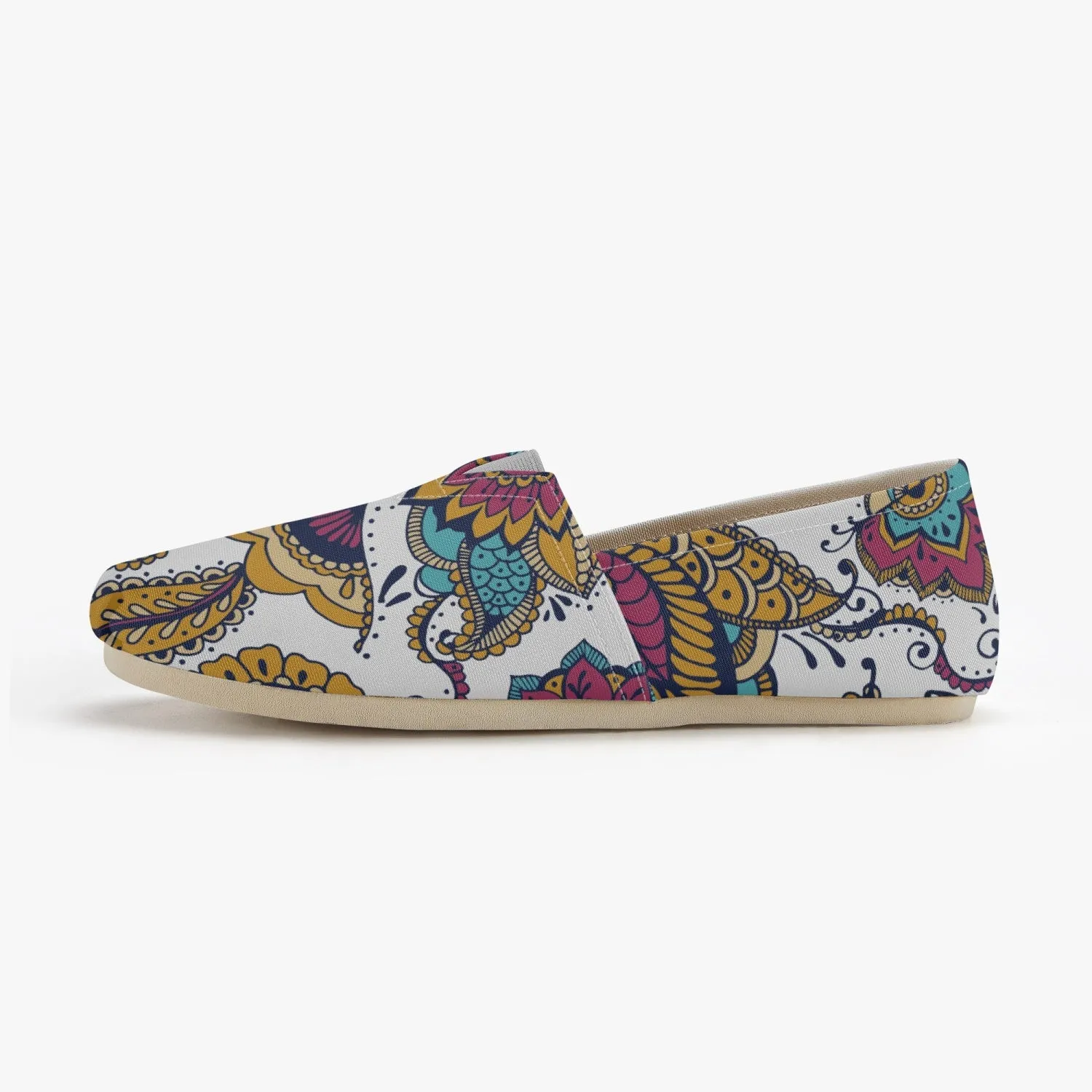 Fall Paisley Canvas Toms Shoes