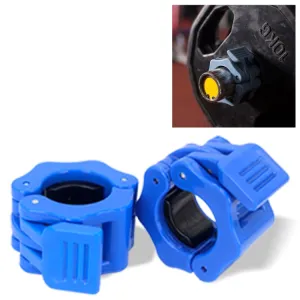 Fast Austrian Bar Chuck Lock Barbell Plastic Buckle, Diameter: 30mm (Blue)