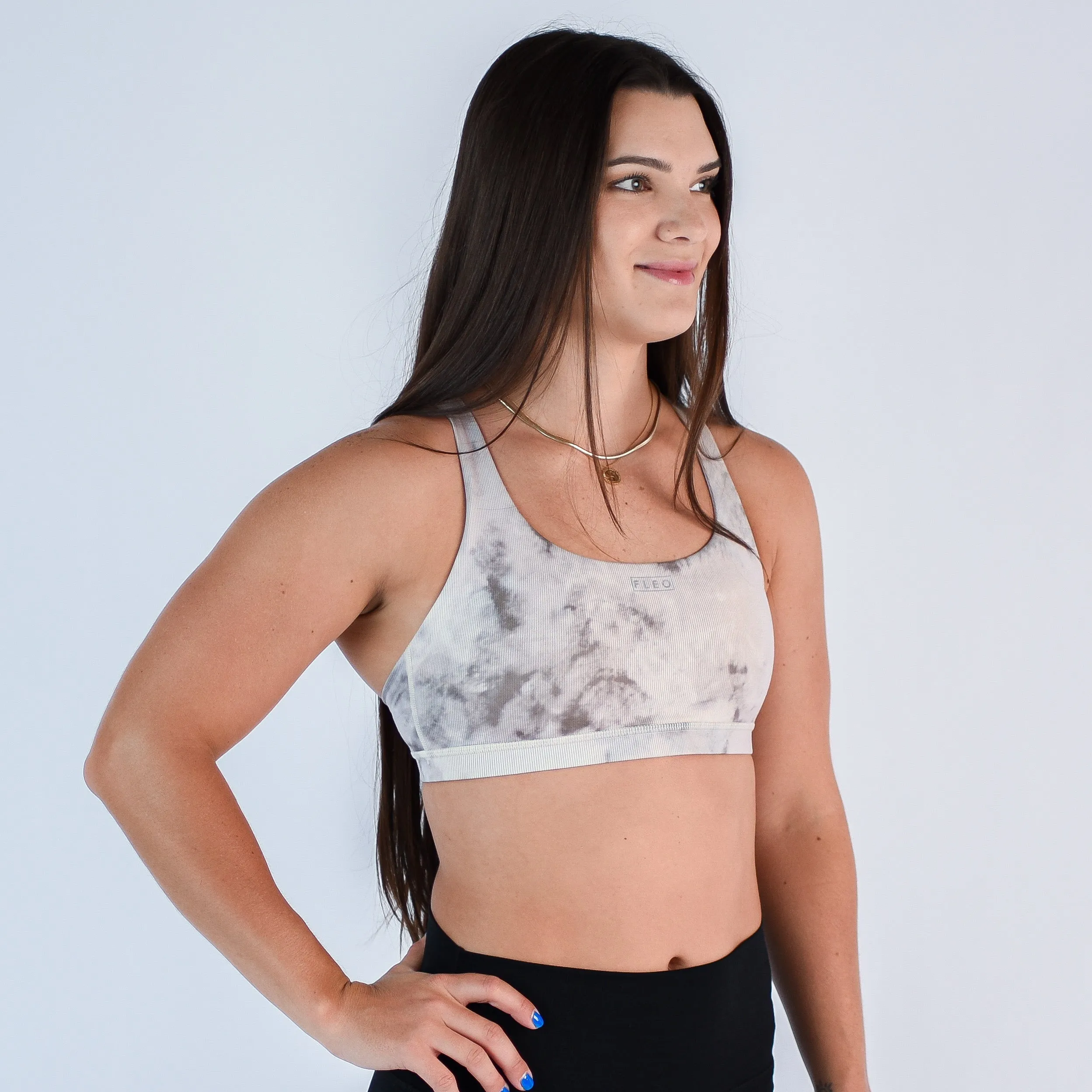 FLEO Isla Sports Bra - Ivory Dream