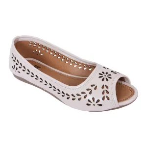 Footshez Women Outdoor Sandals-5 UK (38 EU) (7 US) (F-614-CREAM