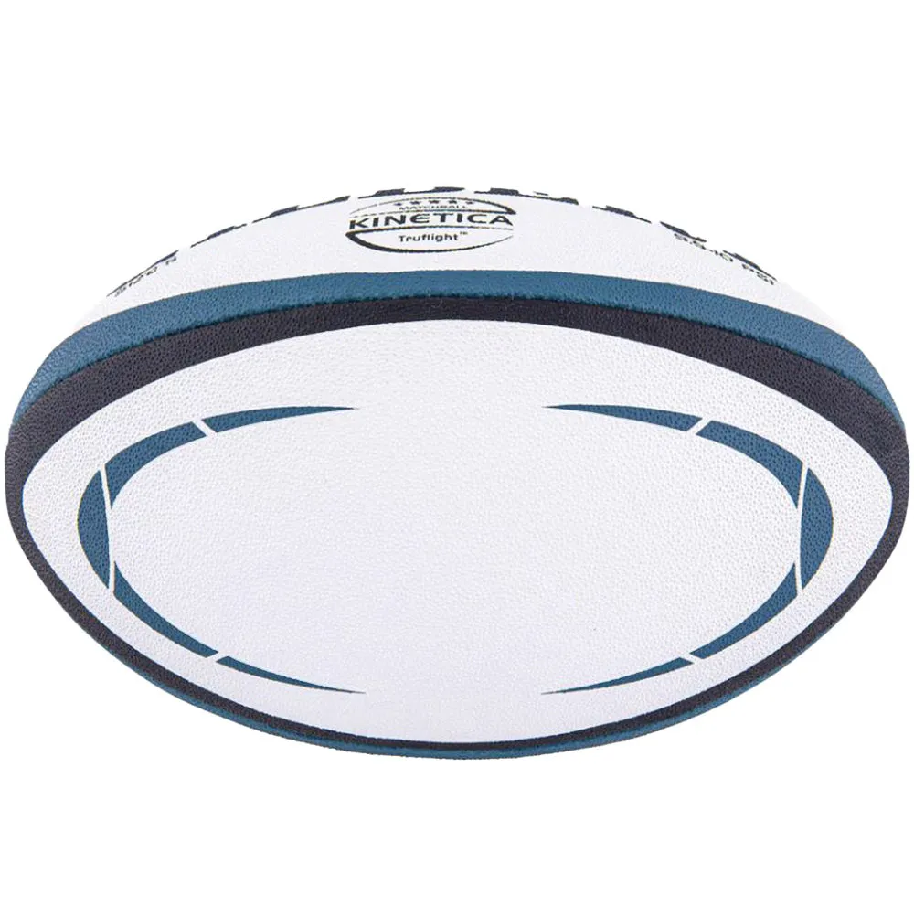 Gilbert KINETICA Elite Rugby Ball Size 5 (Blue)