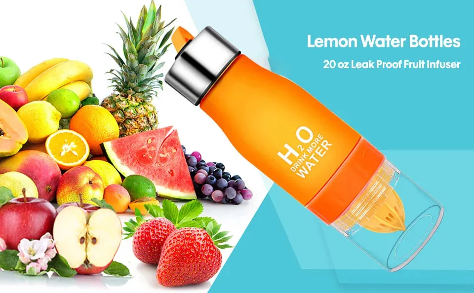 H2O Fruit Infusion Water Bottle