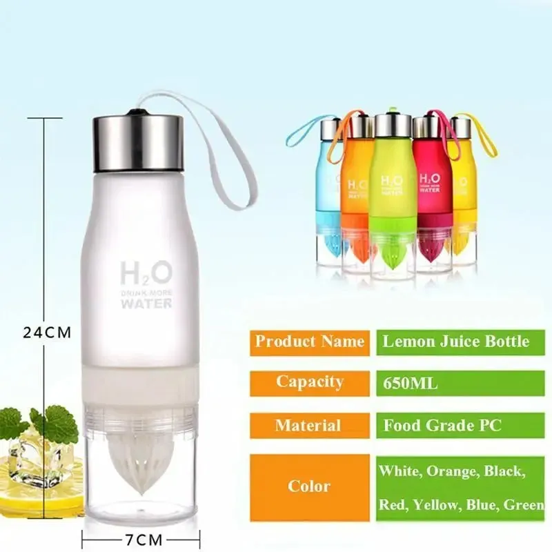 H2O Fruit Infusion Water Bottle