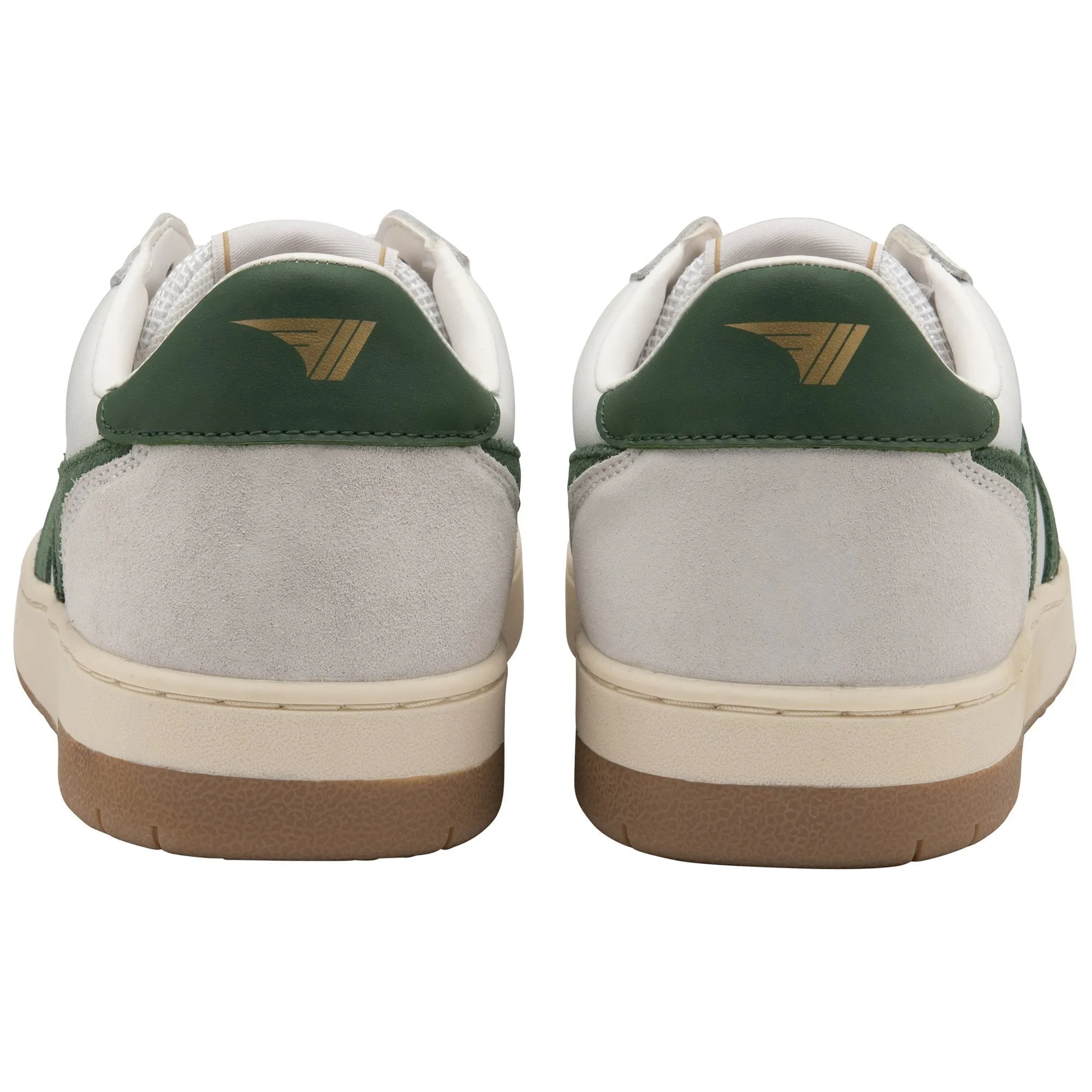 Hawk Sneaker (White   Dark Green)