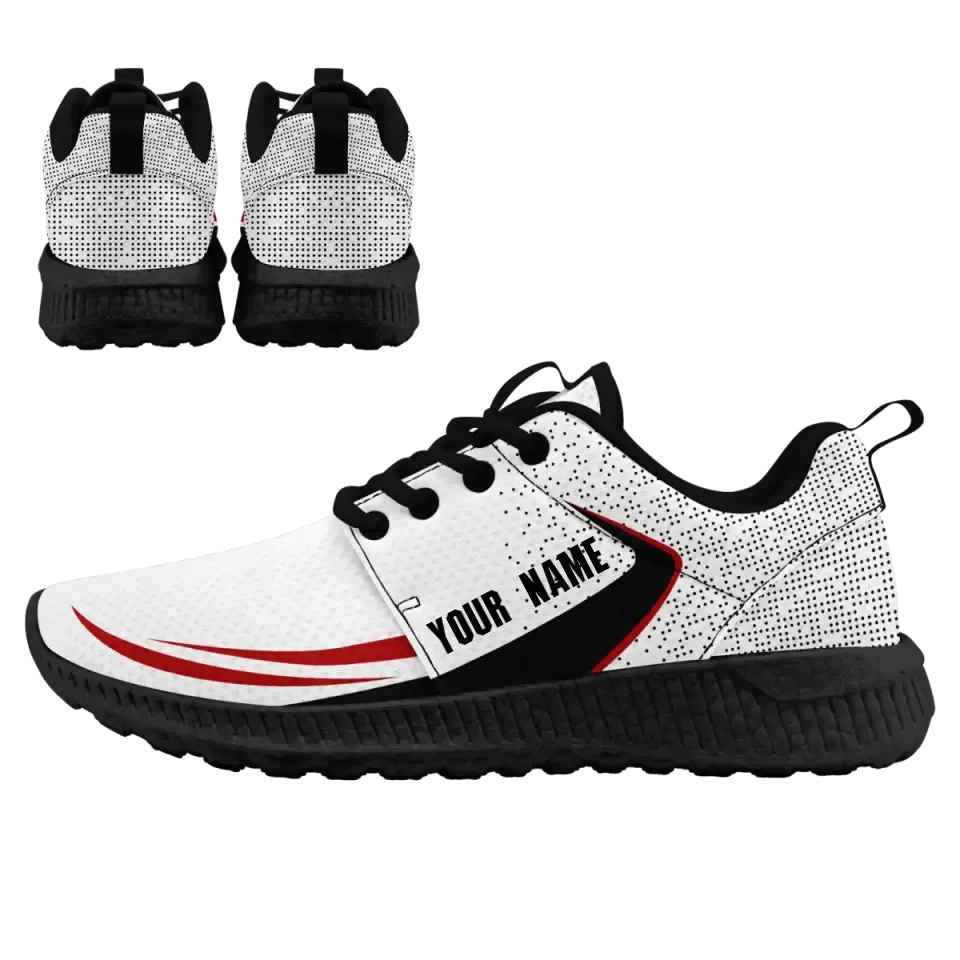 Holiday Gifts,Personalized Light-Weight Sneakers, Custom Mesh Sports Shoes, Custom Breathable Walking Shoes