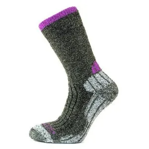 Horizon Performance Merino Trekker Women's Socks - Olive/Purple