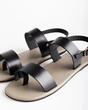 Horizontal Dual Strap Sandals