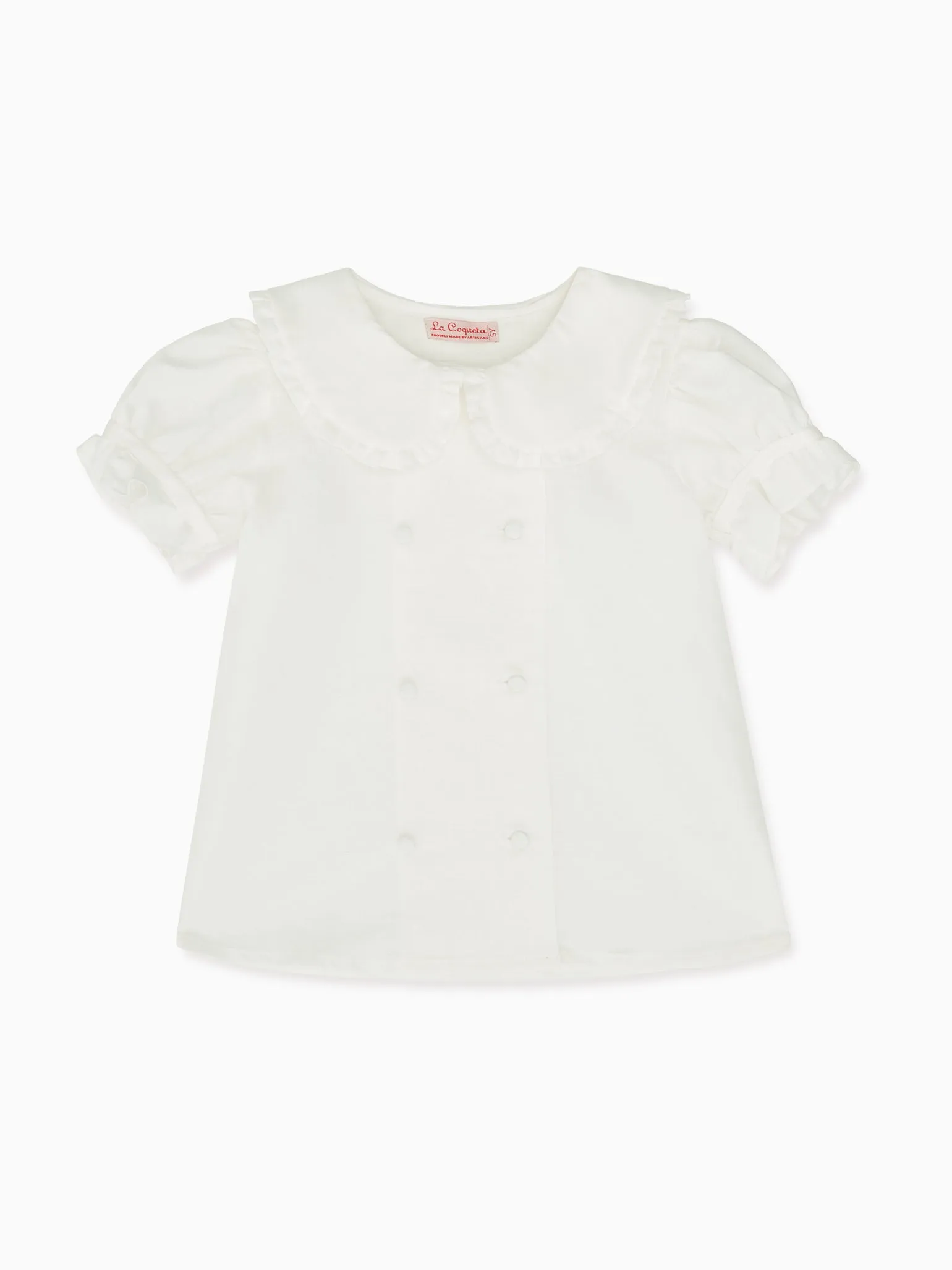 Ivory Petunia Ceremony Girl Shirt