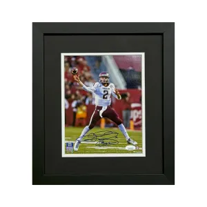 Johnny Manziel Signed Texas A&M Framed 8x10 Photo